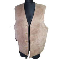 KAMIZELKA SKÓRA OCIEPLANA rozm. 52